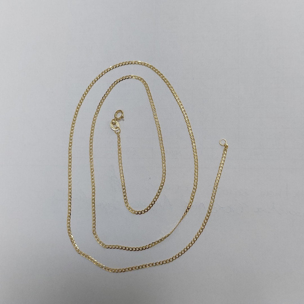 CADENAS BARBADA AMARILLA ORO 14K 2.2 (NUEVO)