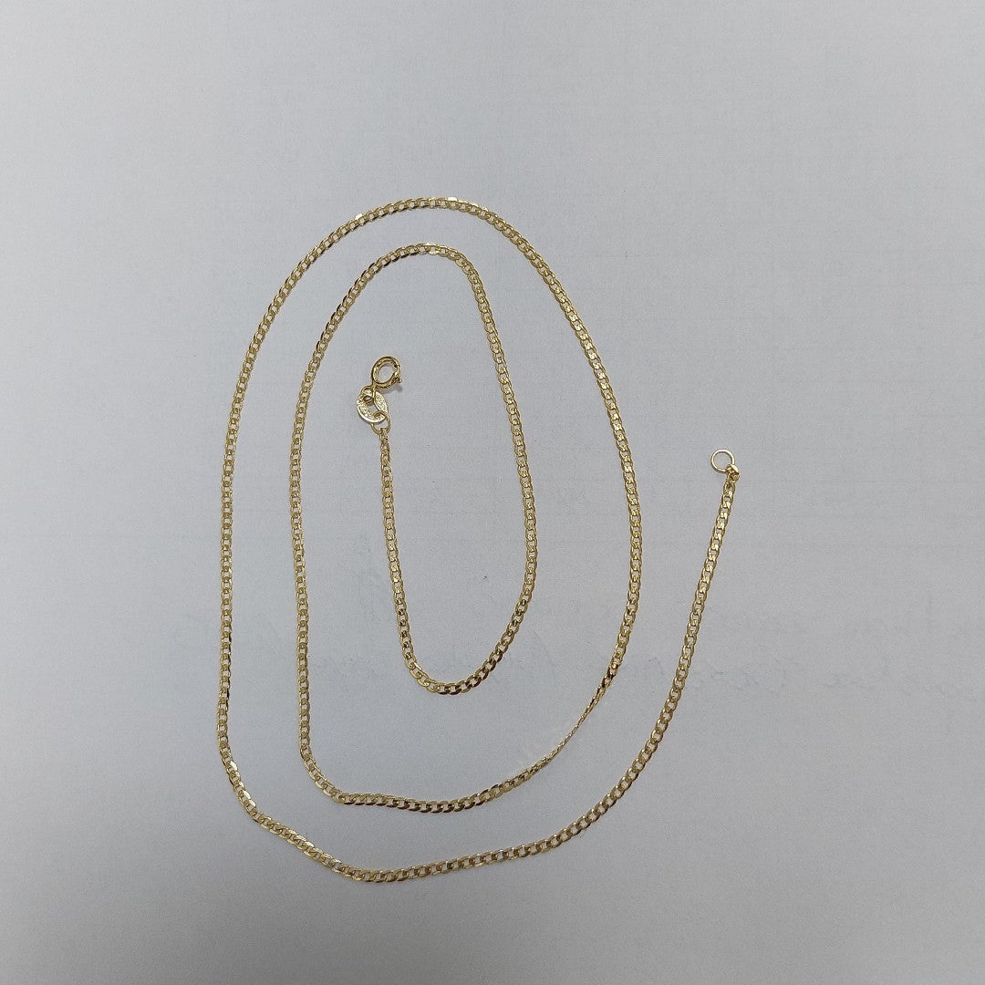 CADENAS BARBADA AMARILLA ORO 14K 2.2 (NUEVO)