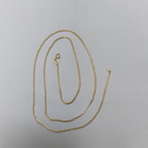 CADENAS BARBADA AMARILLA ORO 14K 2.2 (NUEVO)