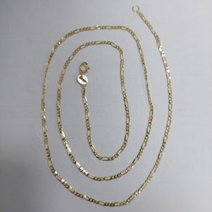 CADENAS CARTIER 3 1 AMARILLA ORO 14K 2.1 (NUEVO)