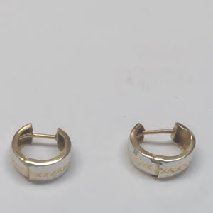 ARRACADAS PAR ORO 14 K 1 GRMS (SEMINUEVO)