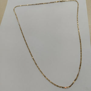CADENA ORO, ORO COMBINADO 14 K 7.3 GRMS (SEMINUEVO)