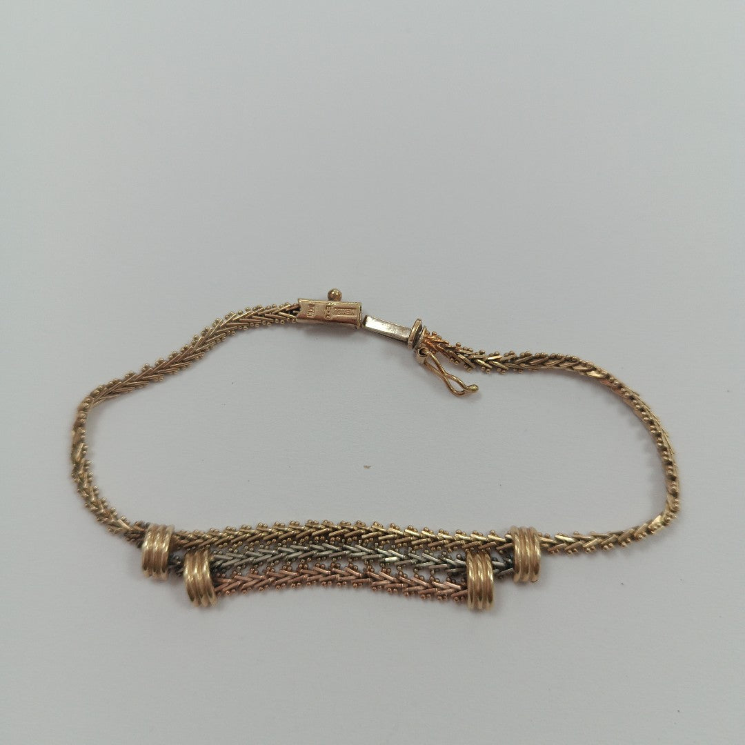 PULSERA ORO 14 K 7.5 GRMS (SEMINUEVO)