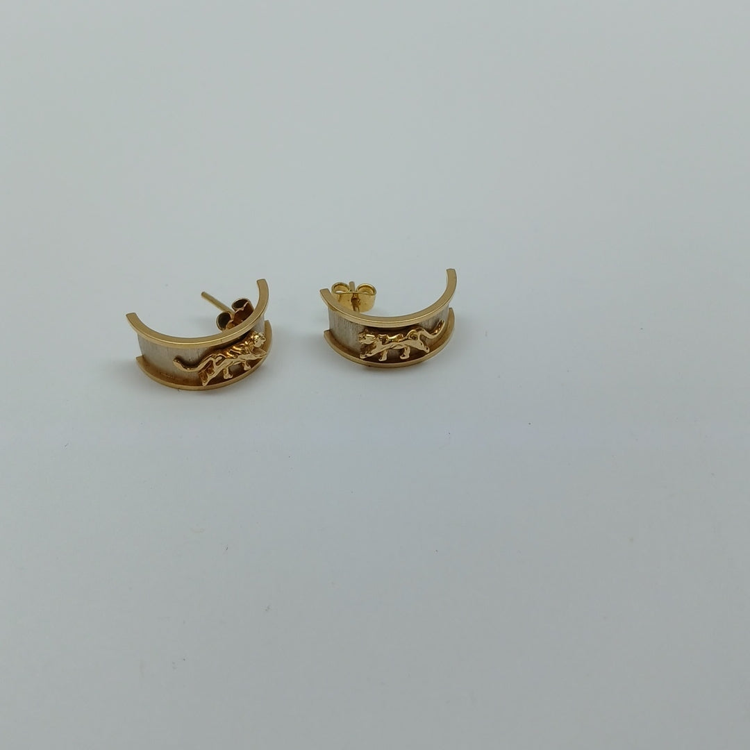 ARETES PAR ORO 14 K 5 GRMS (SEMINUEVO)