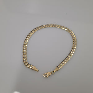 PULSERA BARBADA 14K 21 CM 7.5 GR (NUEVO)