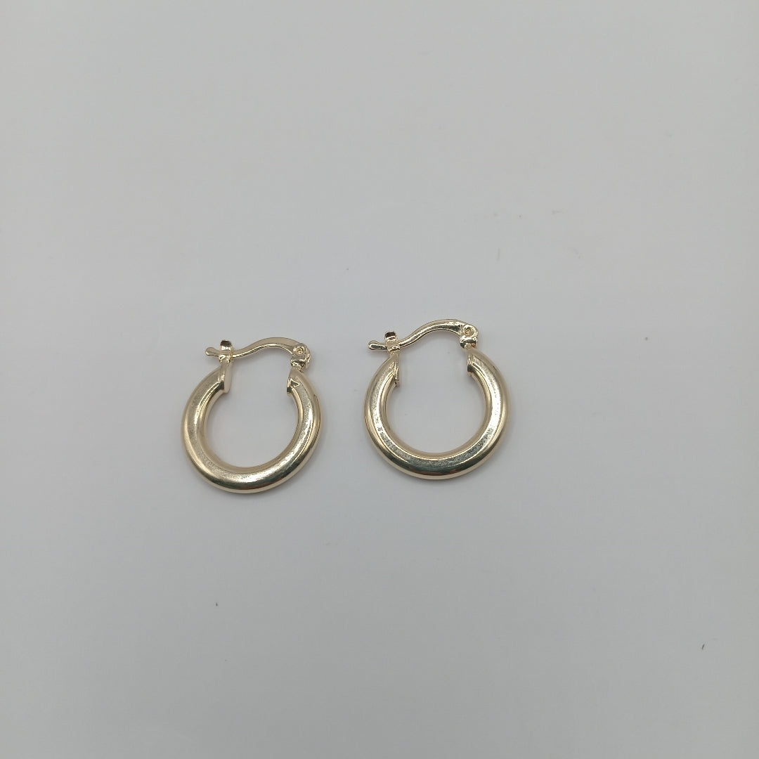 ARETES ARRACADAS 14K 1.6 GR (NUEVO)