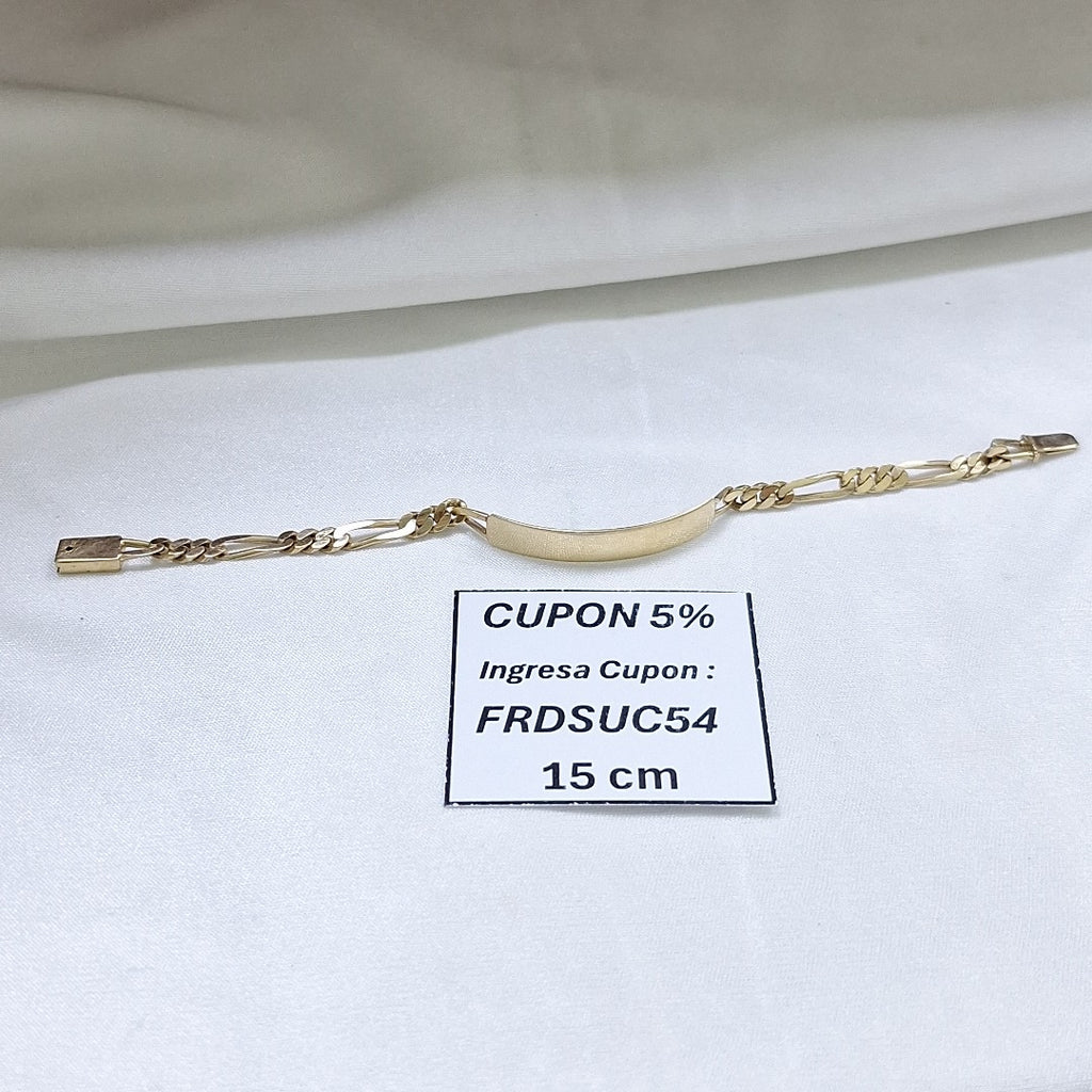 ESCLAVA ORO 14 K 6,70 GRMS (SEMINUEVO)
