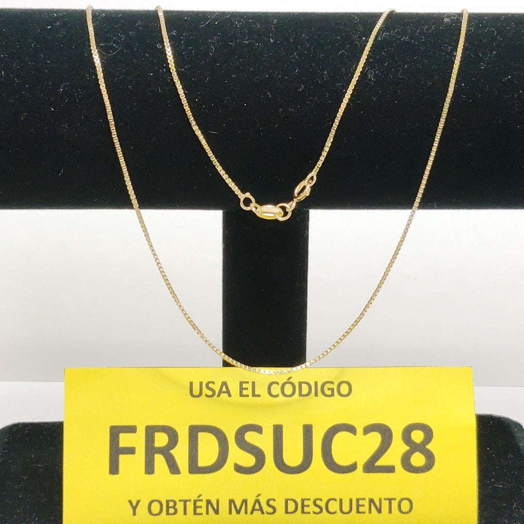 CADENA ORO 14 K 2.3 GRMS (SEMINUEVO)