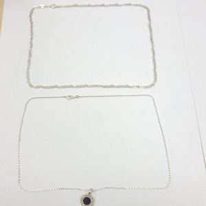 CADENA, DIJE PLATA 6.4 GRMS (SEMINUEVO)