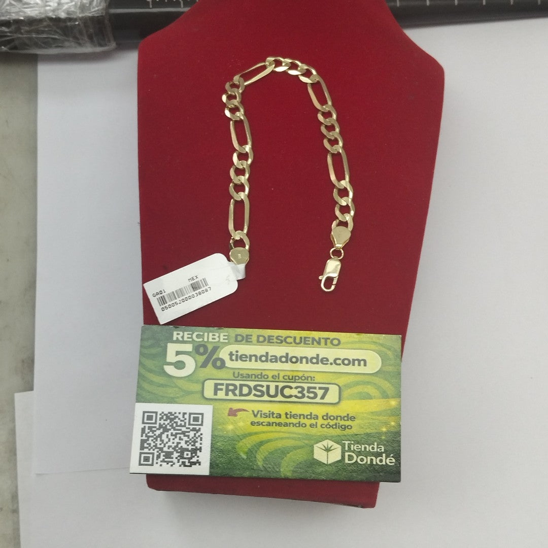 PULSERA 3X1 14K 21 CM 14 GR (NUEVO)
