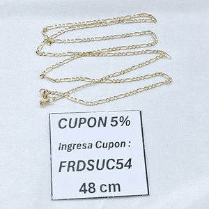 CADENA ORO 14 K 2,00 GRMS (SEMINUEVO)
