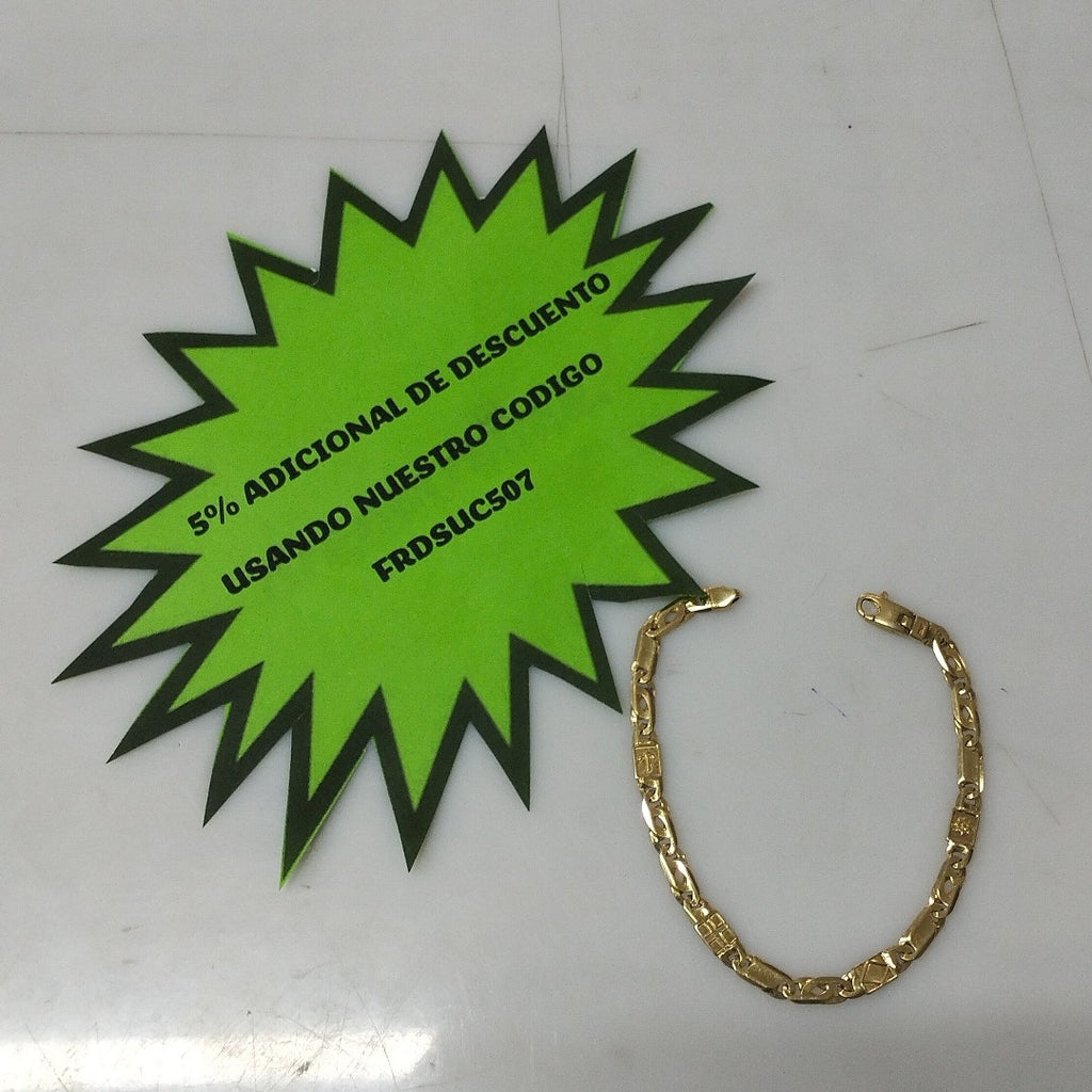 PULSERA ORO 14 K 11.6 GRMS (SEMINUEVO)