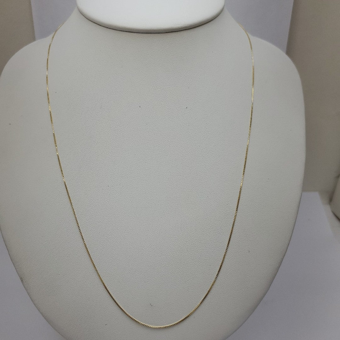 CADENA VENECIANO 14K 55 CM 1.7 GR (NUEVO)