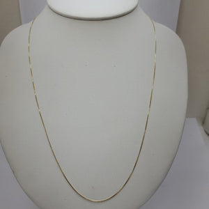 CADENA VENECIANO 14K 55 CM 1.7 GR (NUEVO)