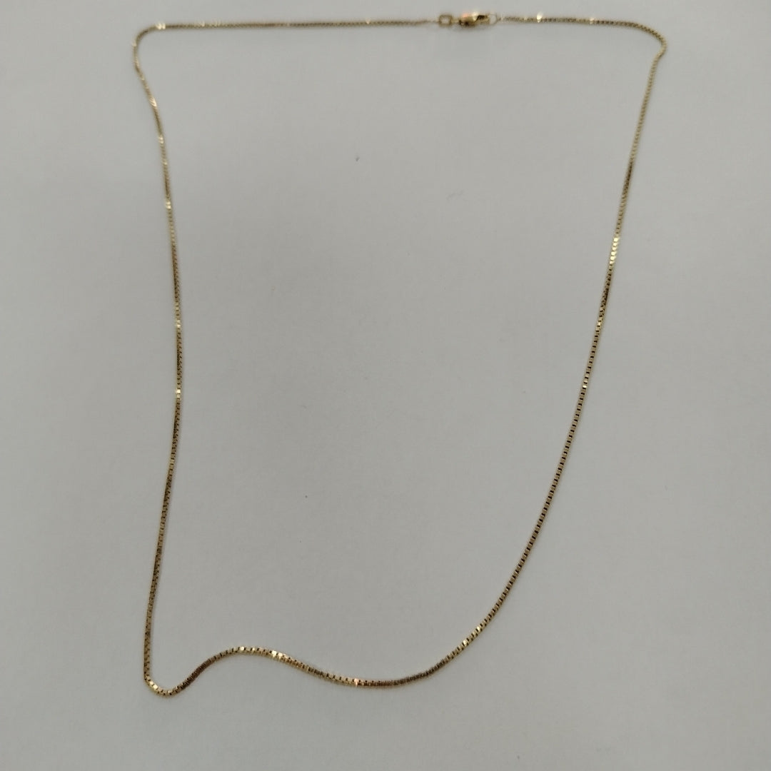 CADENA ORO 14 K 3.2 GRMS (SEMINUEVO)