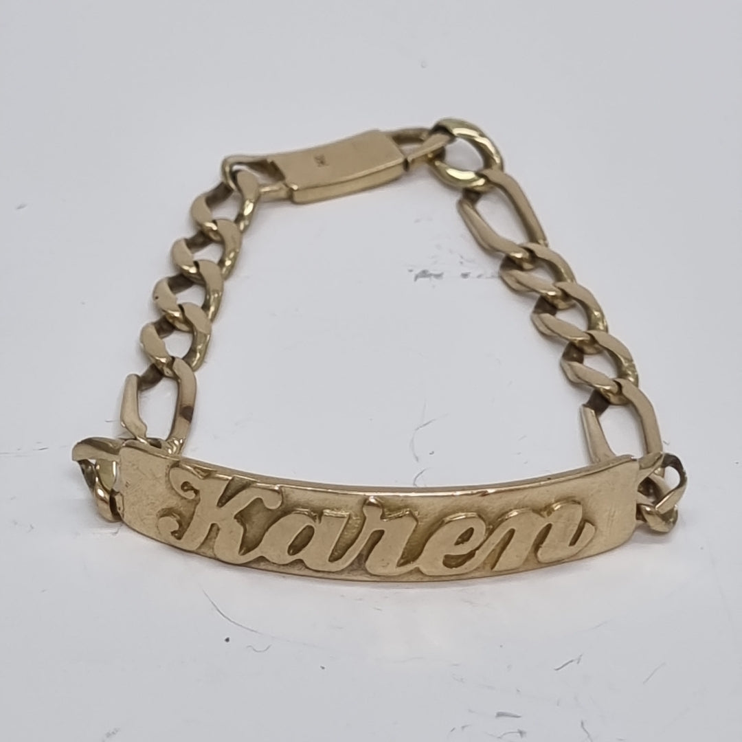 ESCLAVA ORO 14 K 12,40 GRMS (SEMINUEVO)