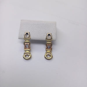 BROQUELES PAR ORO 14 K 2,30 GRMS (SEMINUEVO)
