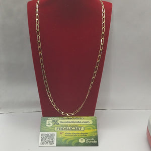 CADENA ESLABON 14K 60 CM 11.8 GR (NUEVO)