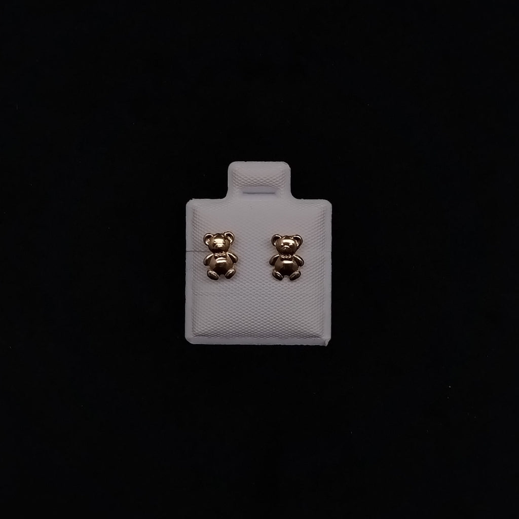 BROQUELES BROQUEL FIG OSO 14K 0.2592 GR (NUEVO)