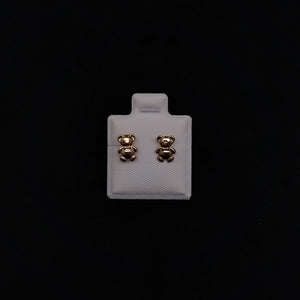 BROQUELES BROQUEL FIG OSO 14K 0.2592 GR (NUEVO)