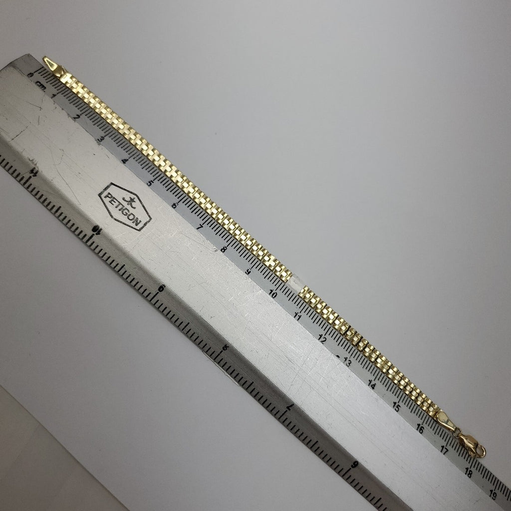 PULSERA ESPECIAL 14K 18 CM 4 GR (NUEVO)