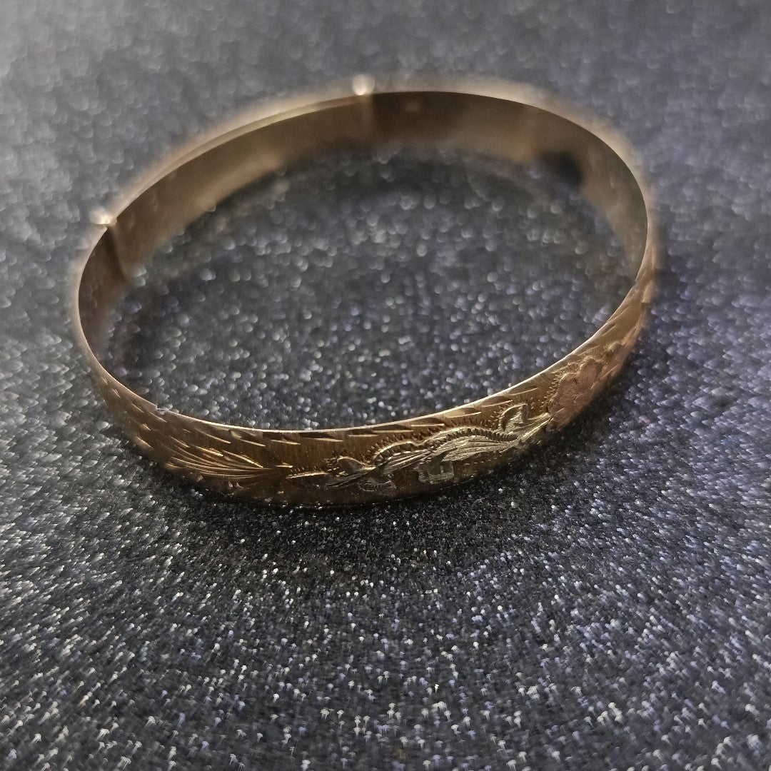 PULSERA RIGIDA ORO 8 K 9,20 GRMS (SEMINUEVO)