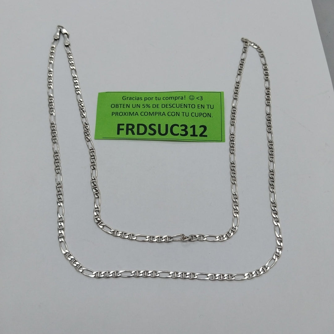 CADENA PLATA 10.2 GRMS (SEMINUEVO)