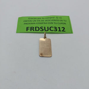 DIJE ORO 10 K 5.2 GRMS (SEMINUEVO)