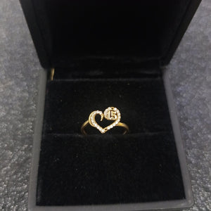 ANILLO CONMEMORATIVO ORO 10 K 1,10 GRMS (SEMINUEVO)
