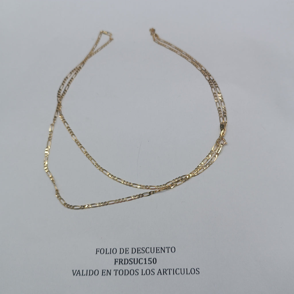 CADENA ORO 14 K 3.6 GRMS (SEMINUEVO)