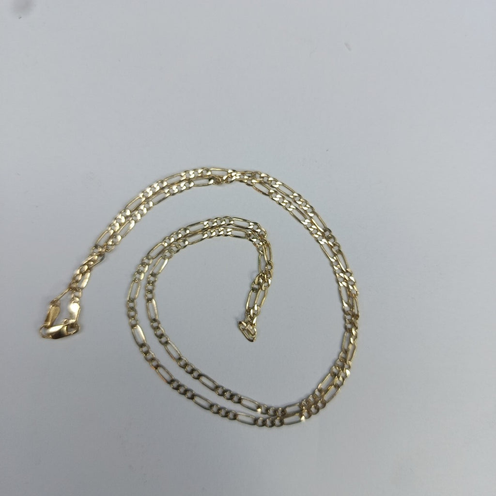 CADENA TEJIDO 3X1 14K 55 CM 5.2 GR (NUEVO)