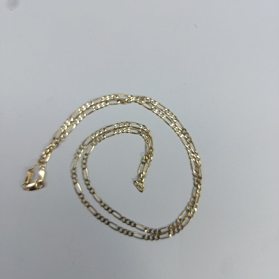 CADENA TEJIDO 3X1 14K 55 CM 5.2 GR (NUEVO)
