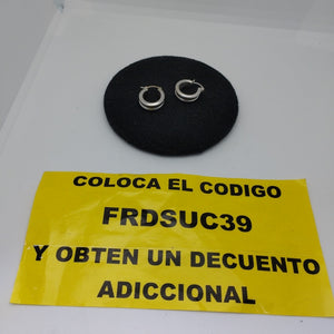 ARRACADAS PAR ORO 14 K 2.5 GRMS (SEMINUEVO)
