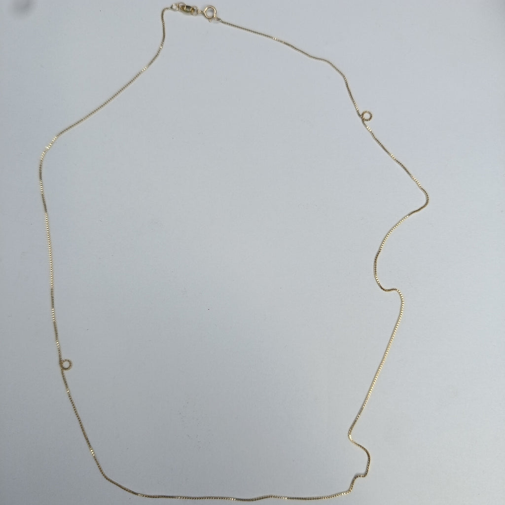 CADENA VENECIANO 14K 55 CM 1.7 GR (NUEVO)