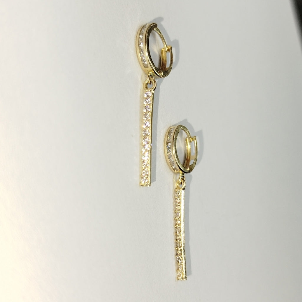 ARRACADAS PAR ORO 14 K 1,90 GRMS (SEMINUEVO)