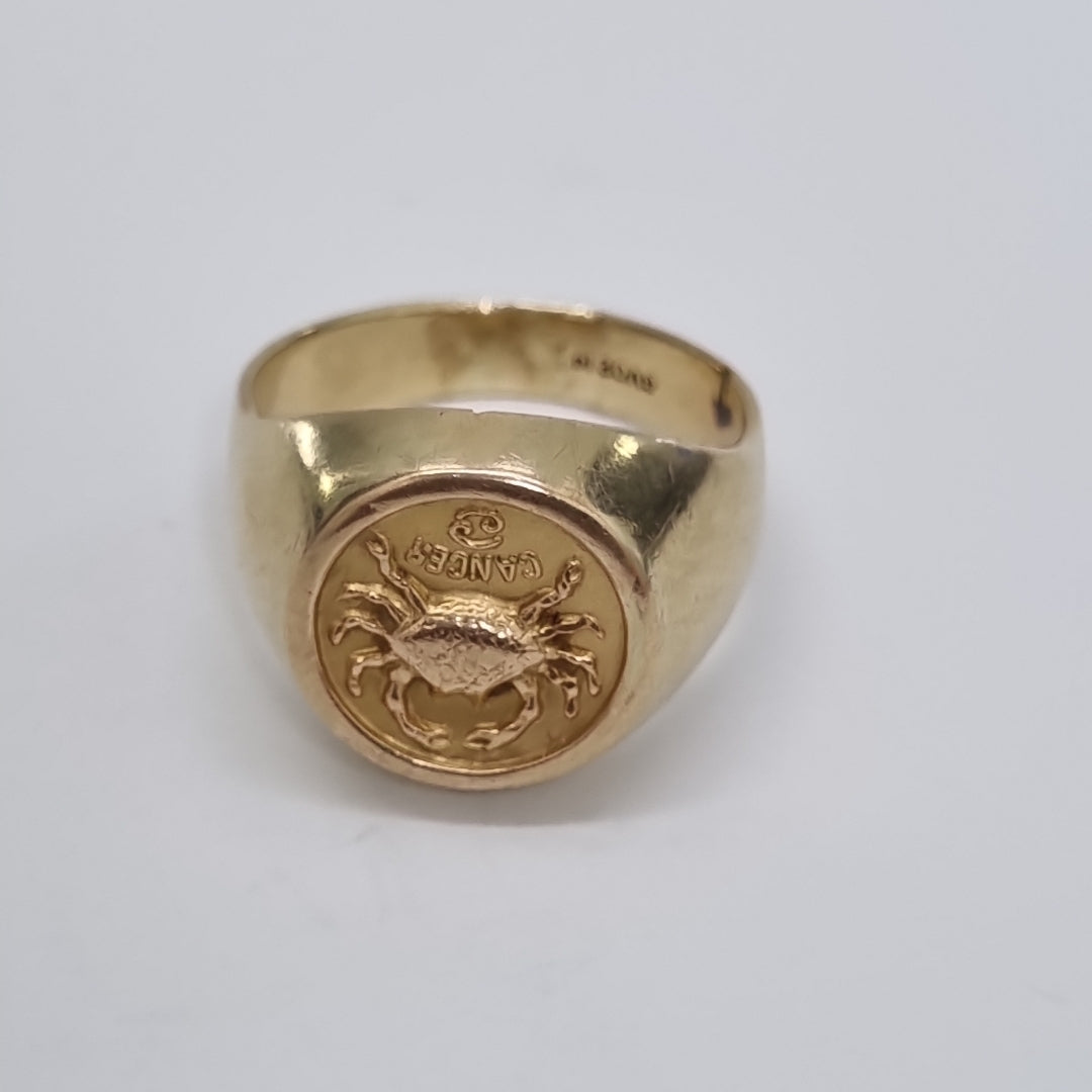 ANILLO ORO 14 K 7,90 GRMS (SEMINUEVO)