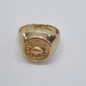 ANILLO ORO 14 K 7,90 GRMS (SEMINUEVO)