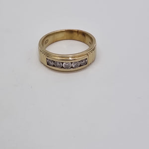 ANILLO ORO 14 K 9 GRMS (SEMINUEVO)