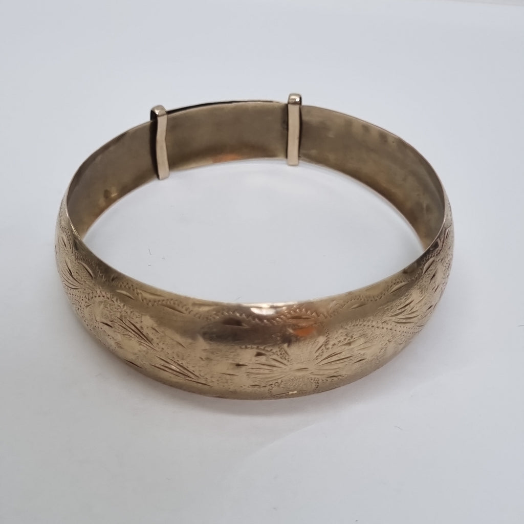 PULSERA RIGIDA ORO 8 K 12.6 GRMS (SEMINUEVO)
