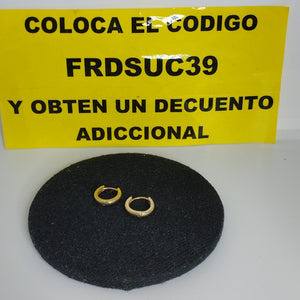 ARETES PAR ORO 10 K 1.2 GRMS (SEMINUEVO)