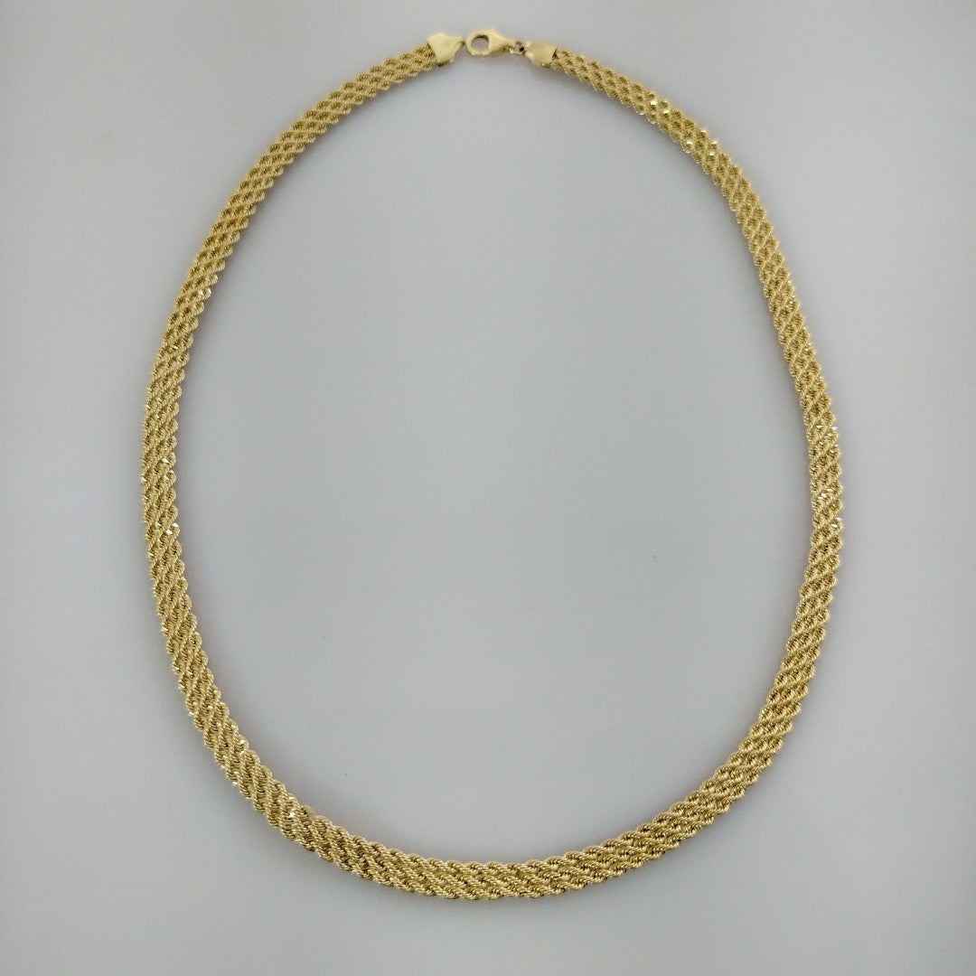 GARGANTILLA ORO 18 K 9.3 GRMS (SEMINUEVO)