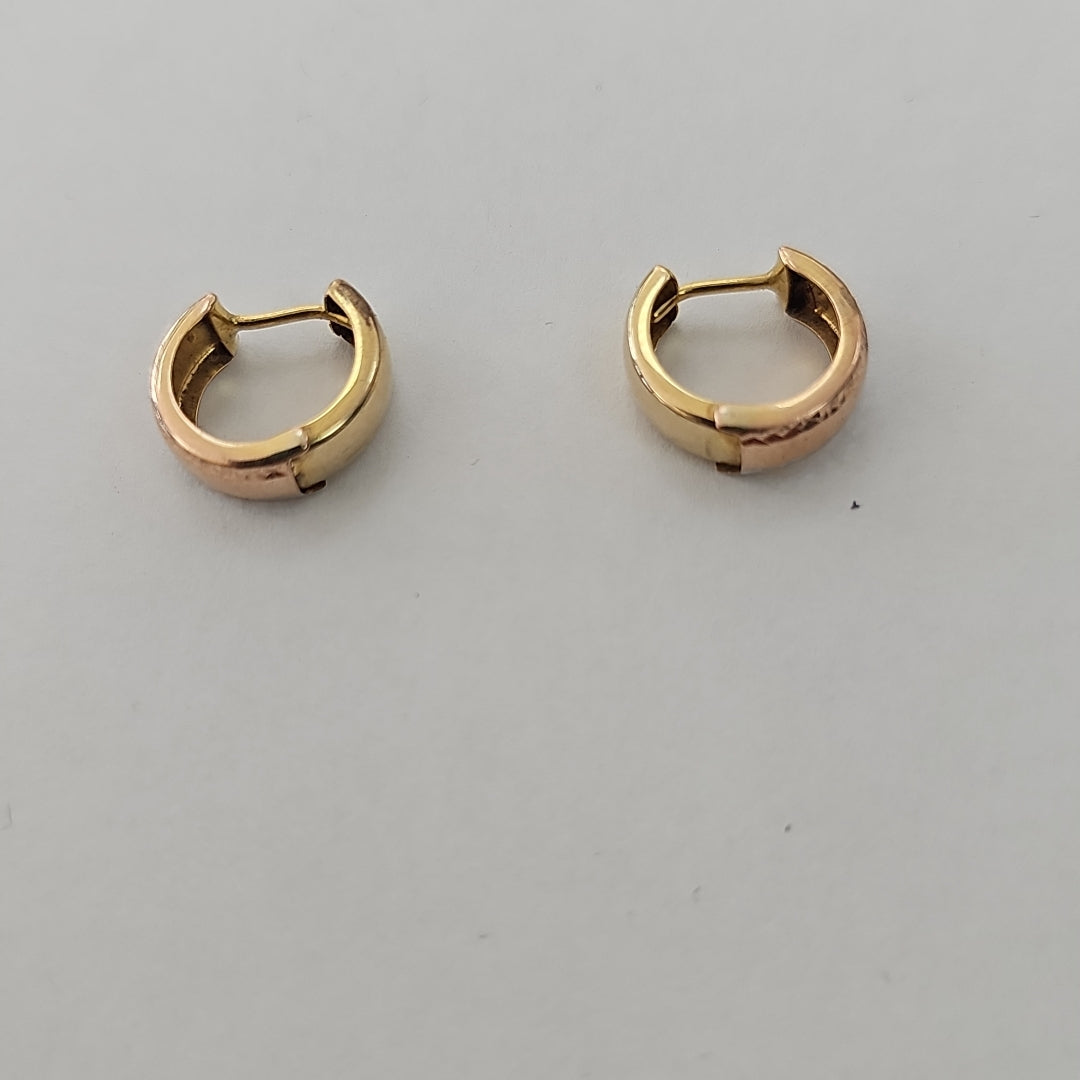 ARRACADAS PAR ORO 10 K 1,21 GRMS (SEMINUEVO)