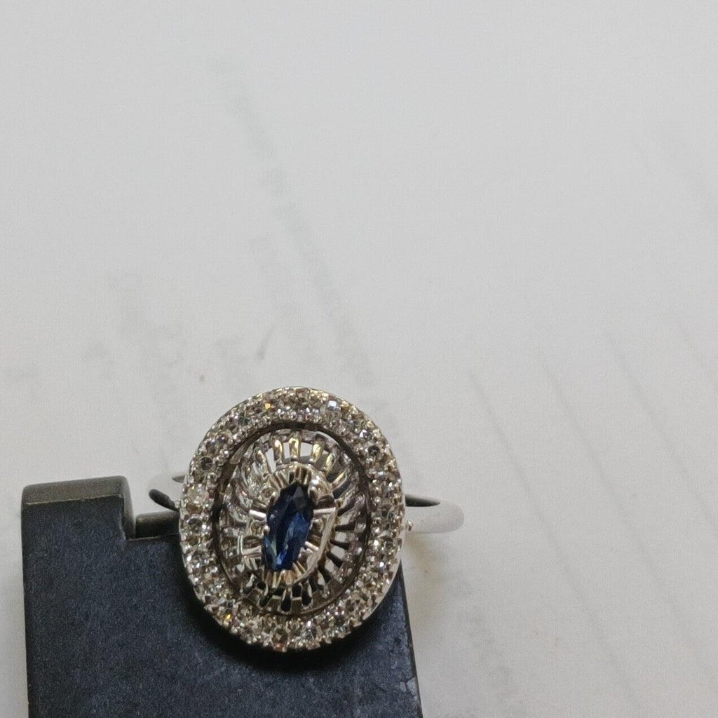ANILLITO ORO,ORO BLANCO 14 K 3,60 GRMS (SEMINUEVO)