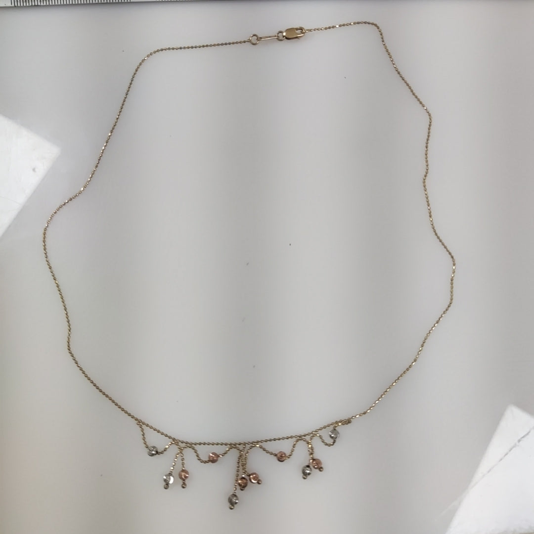 CADENA ORO 14 K 3.3 GRMS (SEMINUEVO)