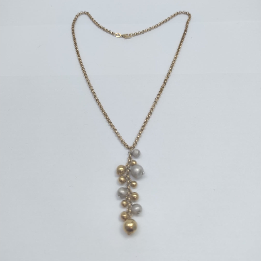GARGANTILLA ORO COMBINADO 14 K 7,60 GRMS (SEMINUEVO)
