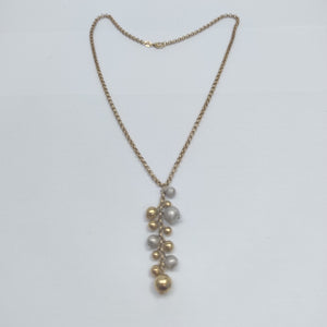 GARGANTILLA ORO COMBINADO 14 K 7,60 GRMS (SEMINUEVO)