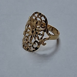 ANILLO ORO 14 K 2.9 GRMS (SEMINUEVO)