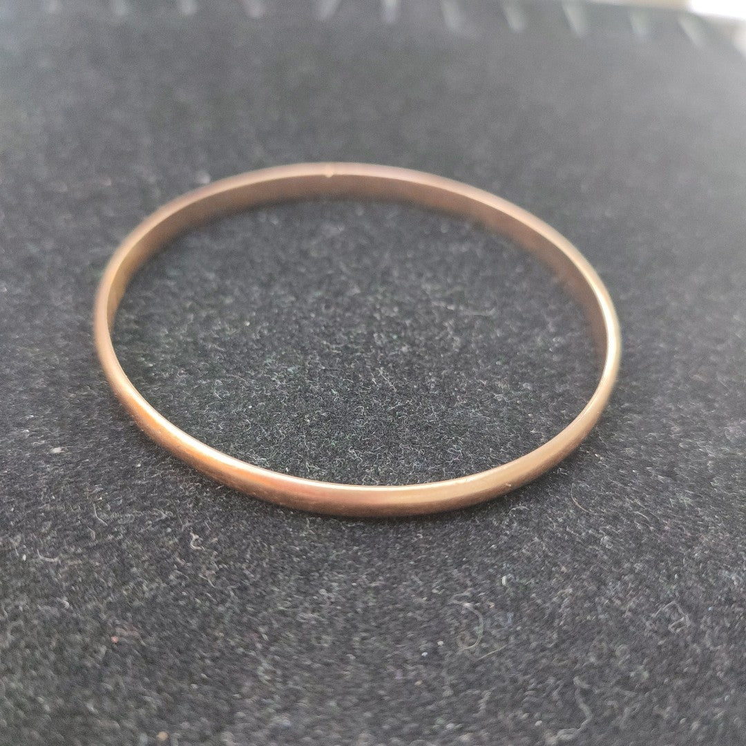 PULSERA RIGIDA ORO 10 K 14.3 GRMS (SEMINUEVO)
