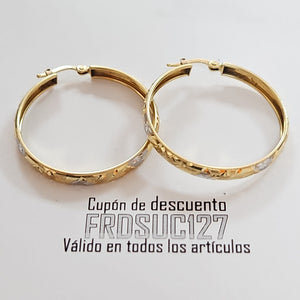 ARRACADAS PAR ORO 10 K 3,60 GRMS (SEMINUEVO)