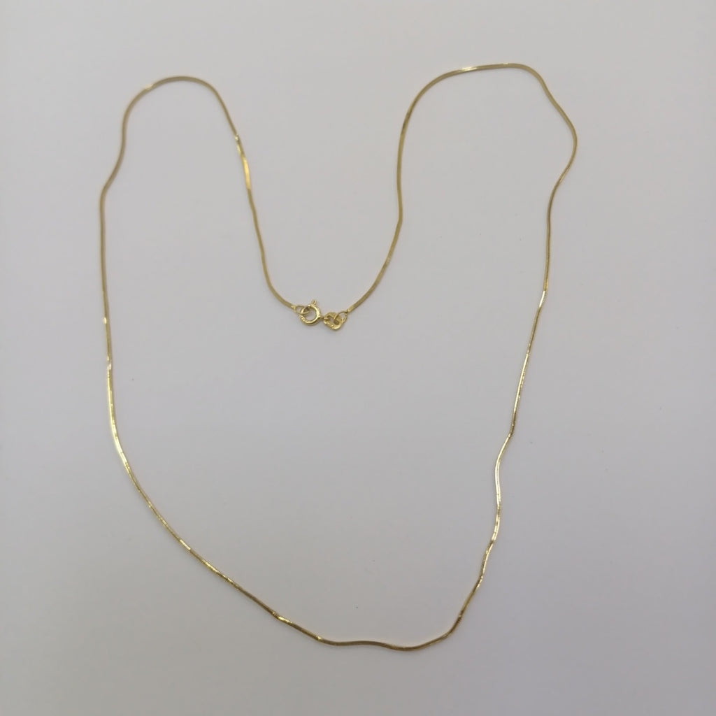 GARGANTILLA ORO 14 K 2,10 GRMS (SEMINUEVO)